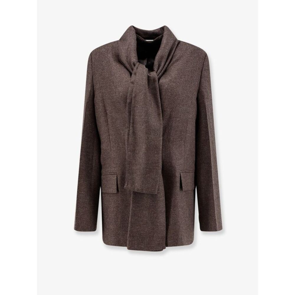 Toteme Women Scarf Lapel Viscose And Wool Blazer